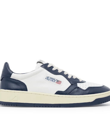 Home 29 Autry Medalist Low Sneakers White-Navy Full Leather