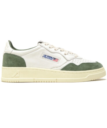 Autry Medalist Low Sneakers White-Olive
