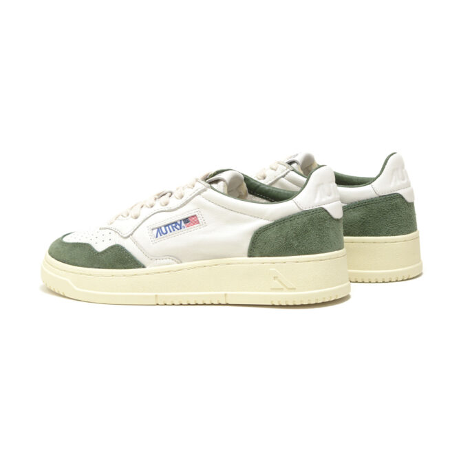 Autry Medalist Low Sneakers White-Olive - Afbeelding 2