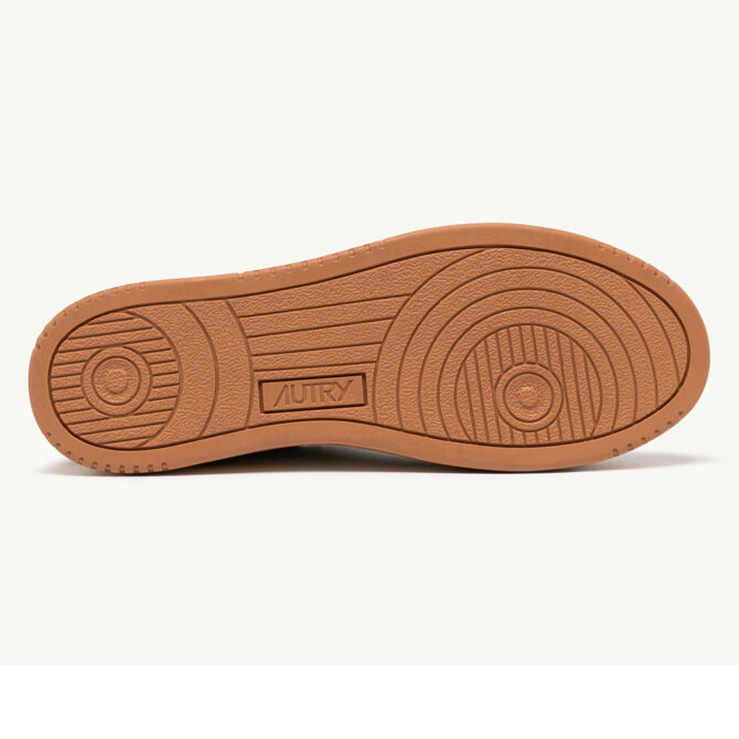Autry Medalist Low Bicolor - White/Dark Orange - Afbeelding 5