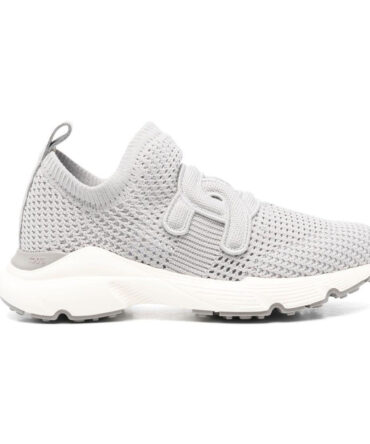 Home 23 TOD'S Knit Sock Sneaker – Light Grey