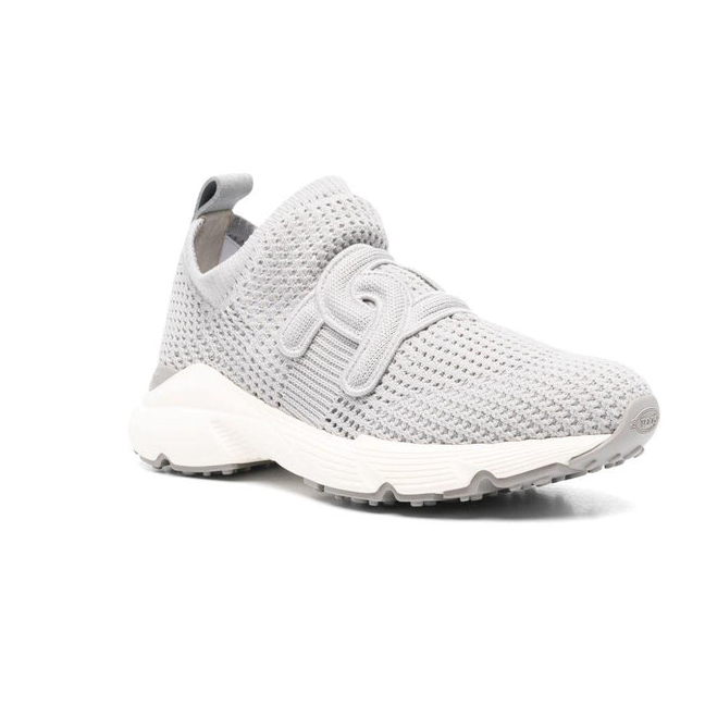 TOD'S Knit Sock Sneaker – Light Grey 2 TOD'S Knit Sock Sneaker – Light Grey - Image 2