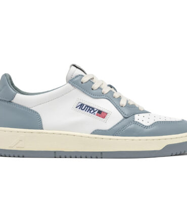 Home 31 Autry Medalist Low Sneakers White-Light Blue Leather