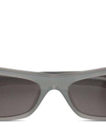 Home 32 Jacquemus Metallic Grey/Matt Black Sunglasses CAPRI