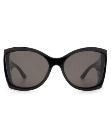 Balenciaga 001 Black Grey Sunglasses BB0154S