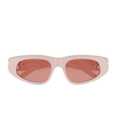 Balenciaga 003 Pink Gold Red Sunglasses BB0095S