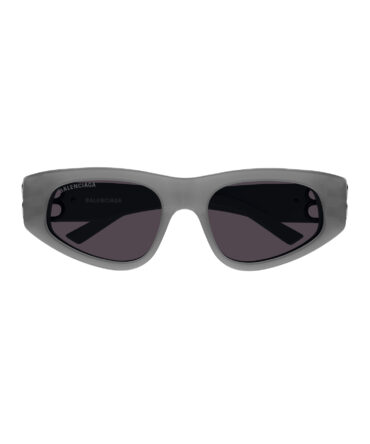 Balenciaga 015 Grey Silver Grey Sunglasses BB0095S