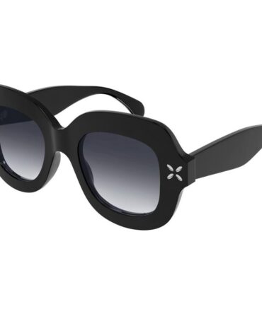 Balenciaga 001 Black Grey Sunglasses BB0202S