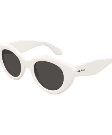 Azzedine Alaïa 003 White Grey Sunglasses AA0091S