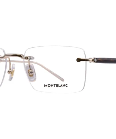 Montblanc 002 Gold Transparent Sunglasses MB0411O